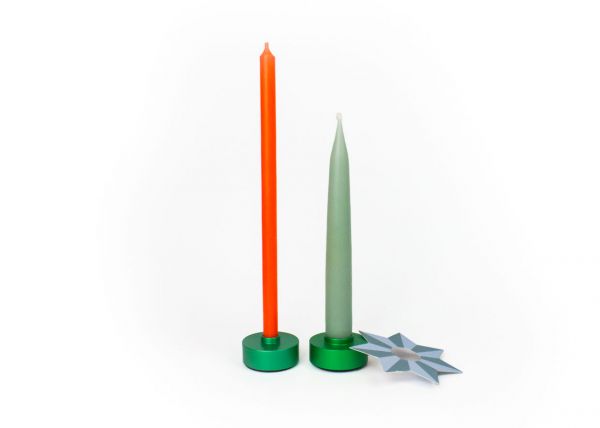 Kerzenhalter BELL - knallgrün