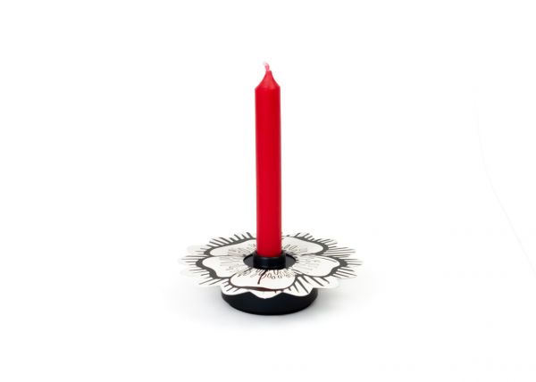 Kerzenhalter BELL SMALL - schwarz