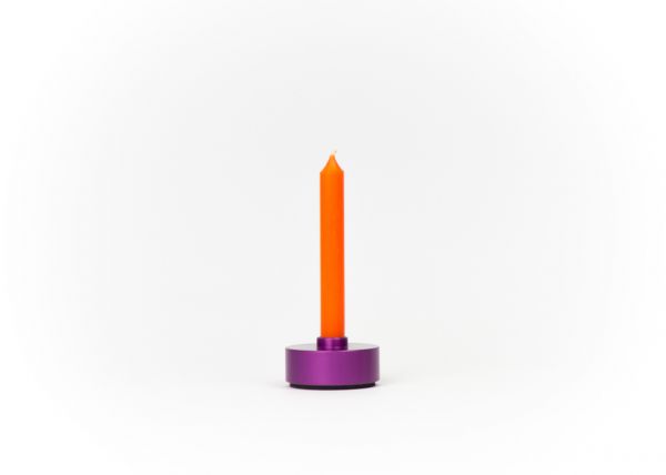 Kerzenhalter BELL SMALL - lila